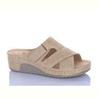 Купить Шлепанцы Leguzaza H1-10 d.beige на obuv-plus.com.ua