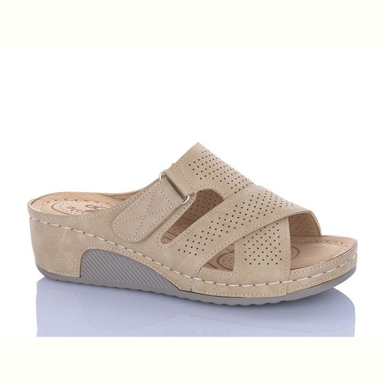 Купить Шлепанцы Leguzaza H1-10 d.beige на obuv-plus.com.ua