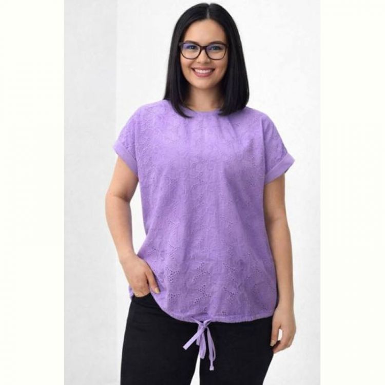 Купить Футболка Elena&Vika 25044 lilac на obuv-plus.com.ua
