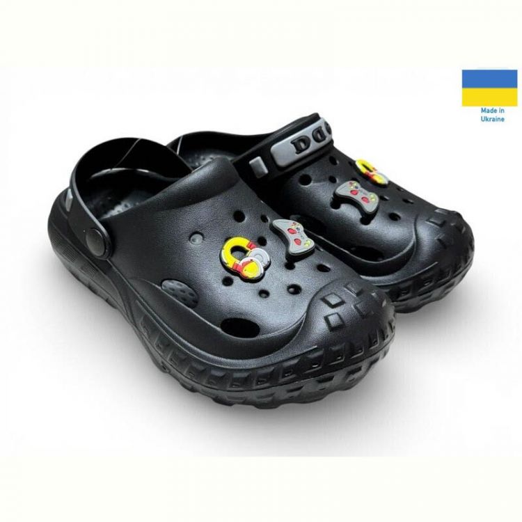 Купить Кроксы Dago 333 чорний на obuv-plus.com.ua