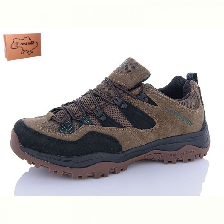 Купить Кроссовки Restime OMO24506 khaki-green на obuv-plus.com.ua