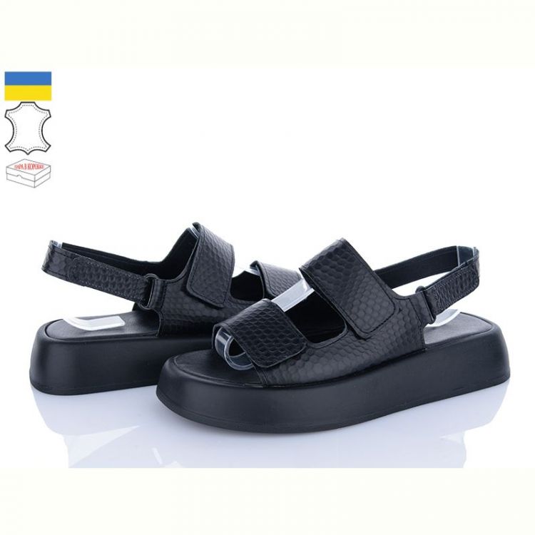 Купить Босоножки A.N.I.One 4077-59J чорний шкіра на obuv-plus.com.ua