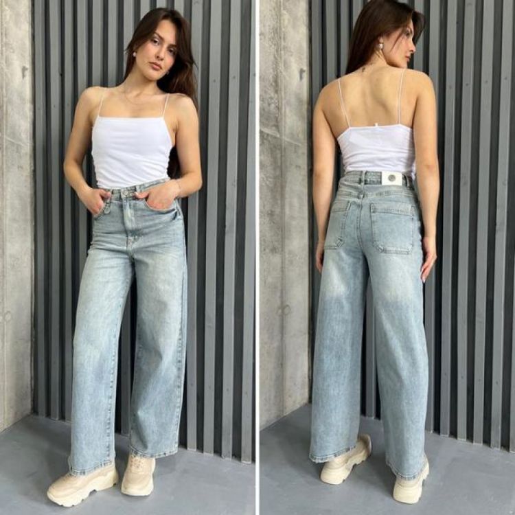 Купить Джинсы i8denim Women TB142 l.blue на obuv-plus.com.ua