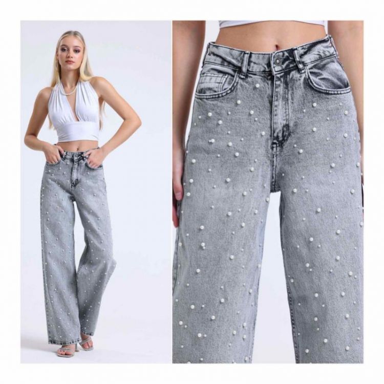 Купить Джинсы i8denim Women 51660 grey на obuv-plus.com.ua
