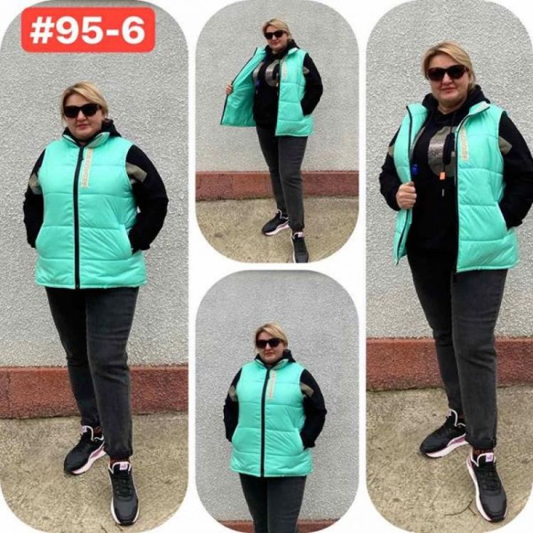 Купить Жилетка Romeo life 95-6 l.green на obuv-plus.com.ua