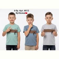 Купить Футболка AMZ 613 l.blue на obuv-plus.com.ua