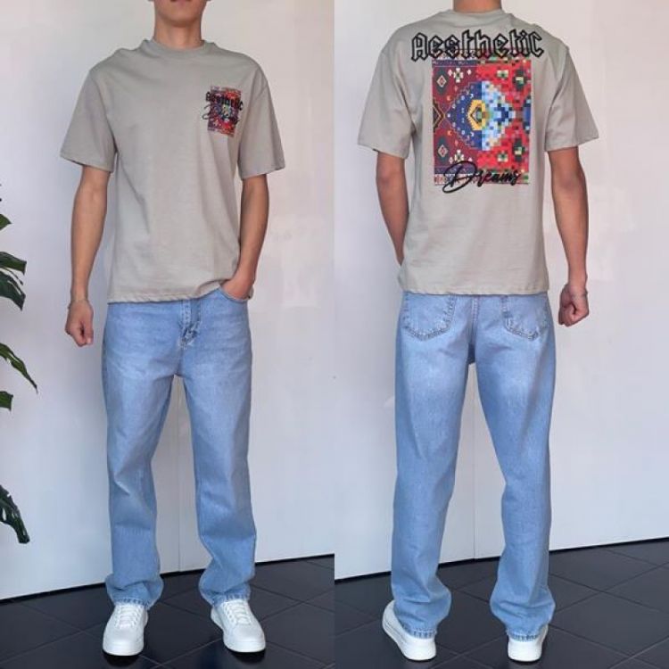 Купить Футболка i8denim 2152 grey на obuv-plus.com.ua