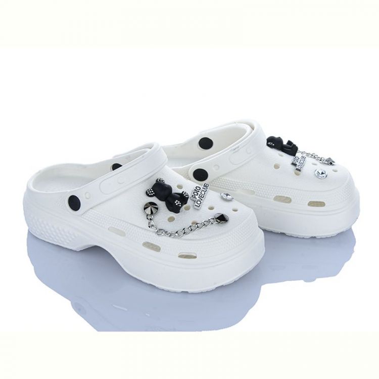 Купить Кроксы Elmob W73 white на obuv-plus.com.ua