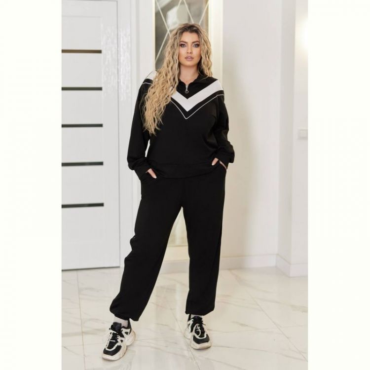 Купить Костюм спорт Seven Zikina 934 black на obuv-plus.com.ua