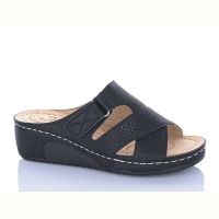 Купить Шлепанцы Leguzaza H1-10 black на obuv-plus.com.ua