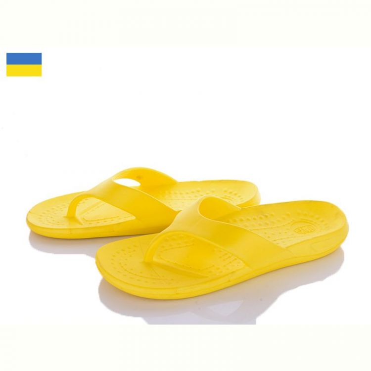 Купить Шлепанцы Взуття+ 88-88 жовтий на obuv-plus.com.ua