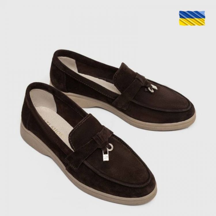Купить Туфли DvaShoes VK-6 brown на obuv-plus.com.ua