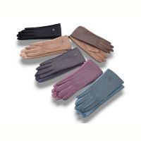 Купить Перчатки КОРОЛЕВА B13-75 кож.зам.плюш-сенс.mix на obuv-plus.com.ua