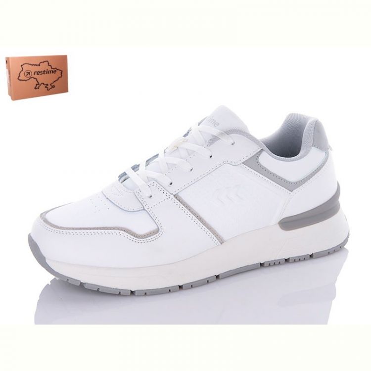 Купить Кроссовки Restime AMO23304 white на obuv-plus.com.ua