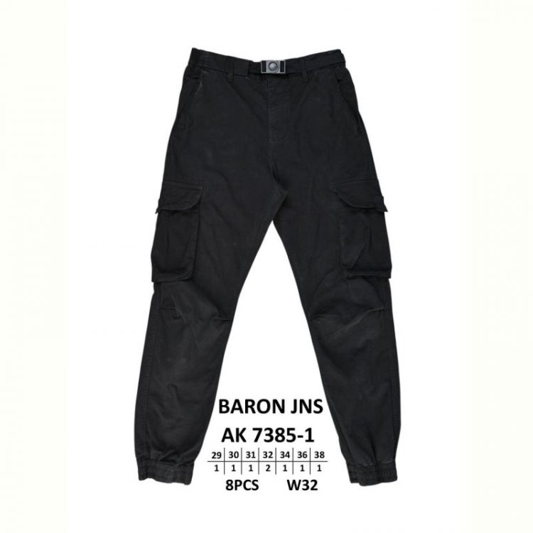 Купить Штаны God Baron AK 7385-1 black на obuv-plus.com.ua