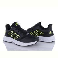 Купить Кроссовки Wonex HD8-2356-2 black-green на obuv-plus.com.ua