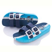 Купить Шлепанцы Gezer 11379 blue-khaki на obuv-plus.com.ua