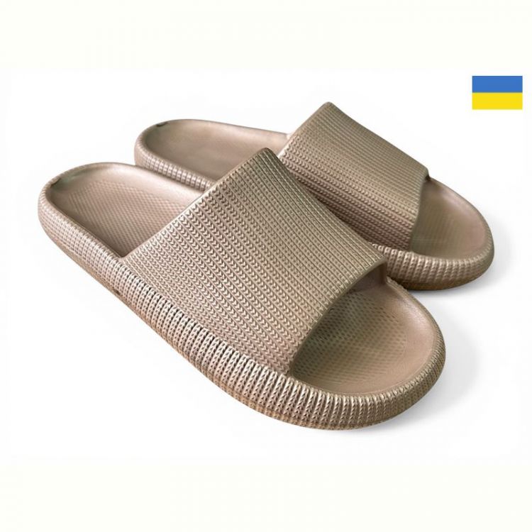 Купить Шлепанцы Cross 024 кофе на obuv-plus.com.ua