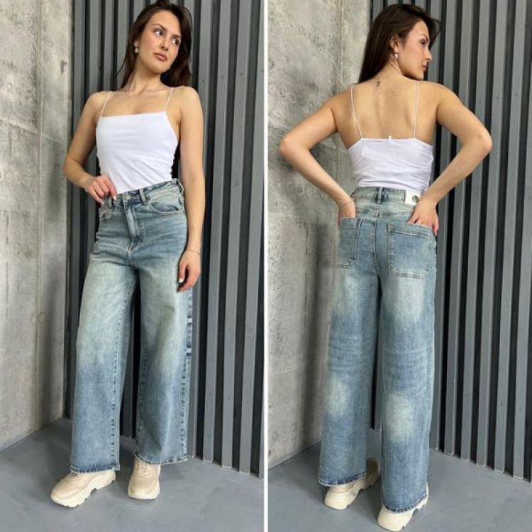 Купить Джинсы i8denim Women TB143 l.blue на obuv-plus.com.ua
