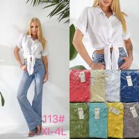 Купить Блузка JJF 113 blue на obuv-plus.com.ua