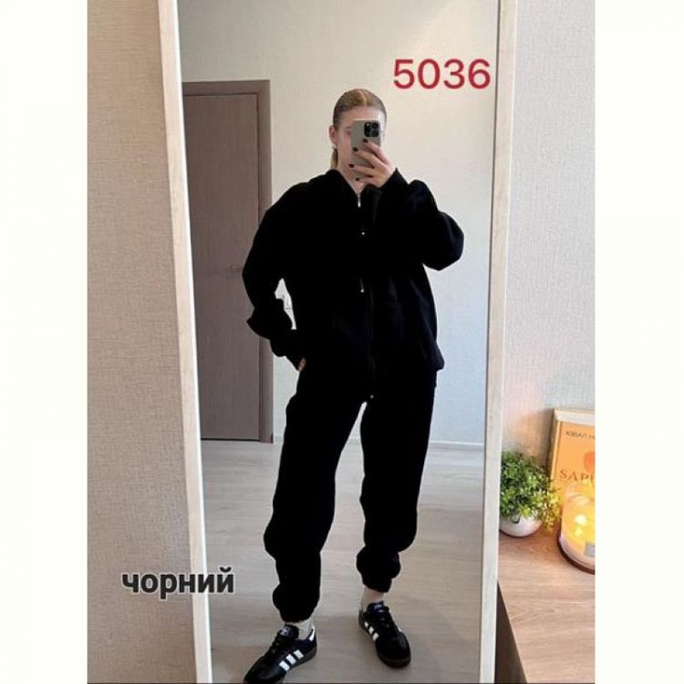 Купить Костюм спорт FSN 5036 black на obuv-plus.com.ua