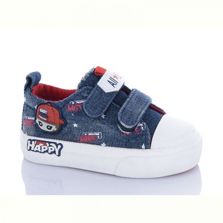 Купить Кеды Comfort-baby 131-1 синій (21-25) на obuv-plus.com.ua
