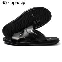 Купить Шлепанцы DvaShoes TT-35 Black-grey на obuv-plus.com.ua