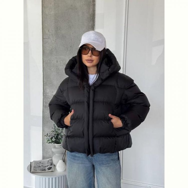Купить Куртка Trend 2522 black на obuv-plus.com.ua