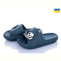 Купить Шлепанцы Cross 022 пес синій на obuv-plus.com.ua