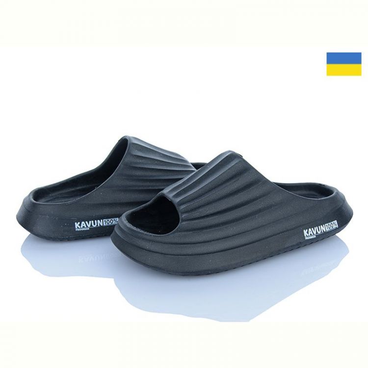 Купить Шлепанцы Progress 153 чорний на obuv-plus.com.ua