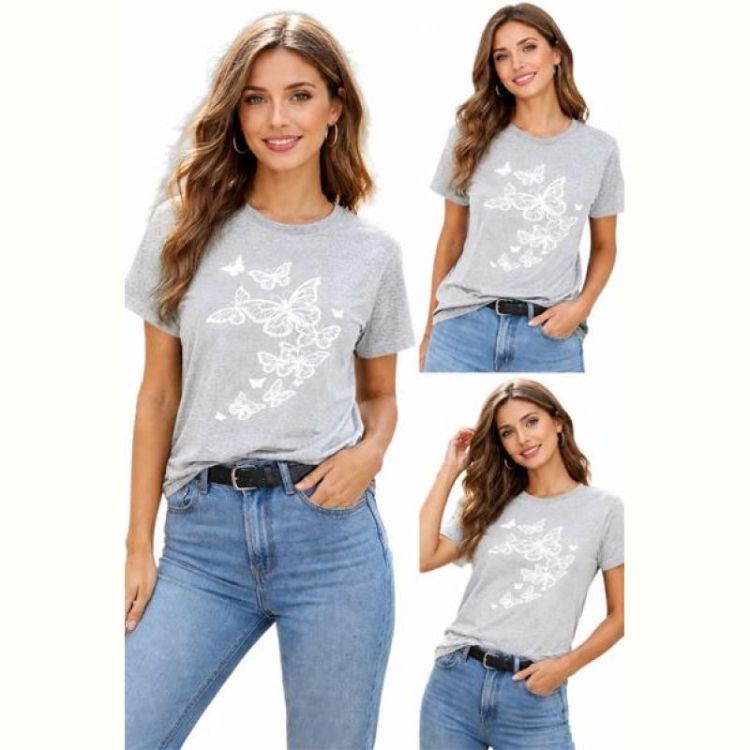 Купить Футболка ALIA AL183 grey на obuv-plus.com.ua