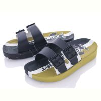 Купить Шлепанцы Gezer 12329 black-khaki на obuv-plus.com.ua