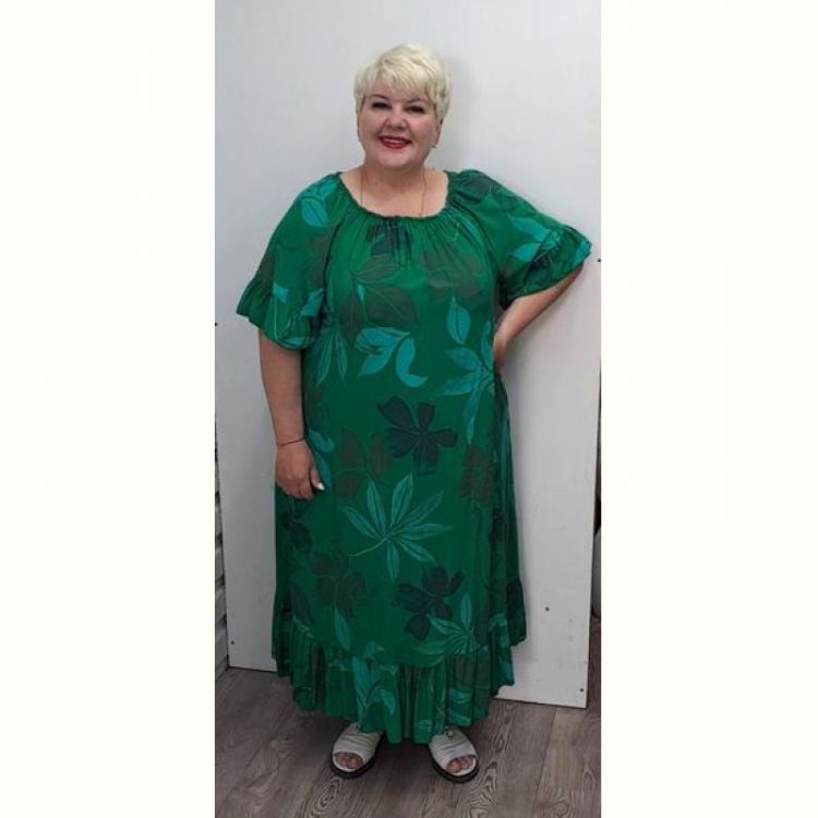 Купить Платье Romeo life RL1066 green на obuv-plus.com.ua