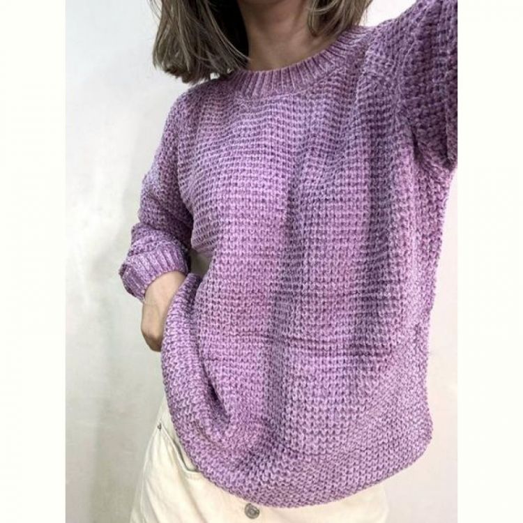 Купить Свитер Kosta 8188 lilac на obuv-plus.com.ua