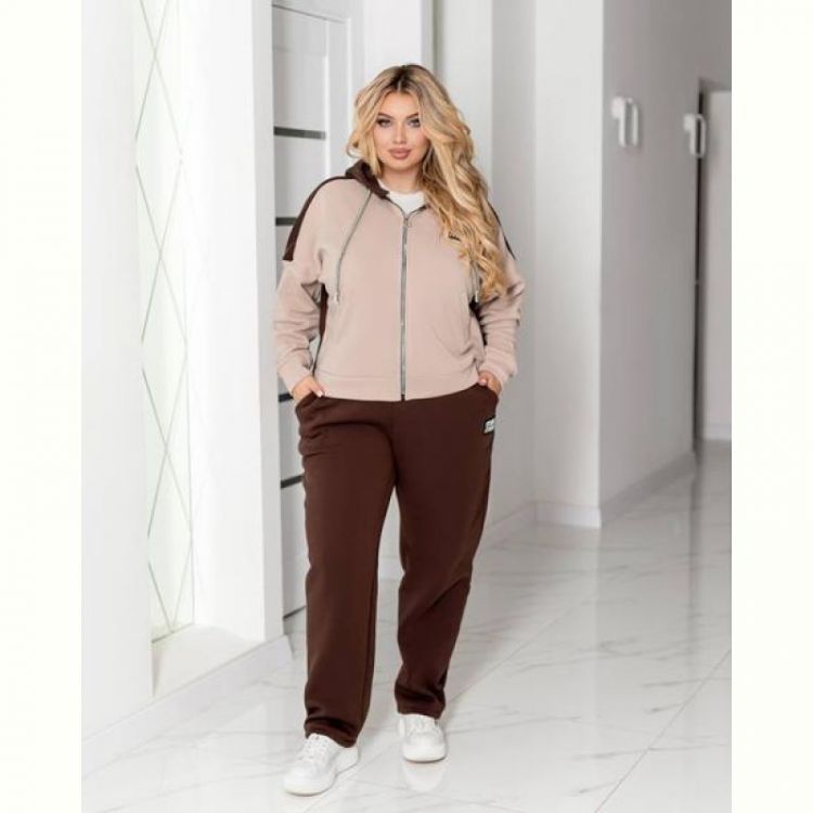 Купить Костюм спорт Seven Zikina 1349 brown на obuv-plus.com.ua