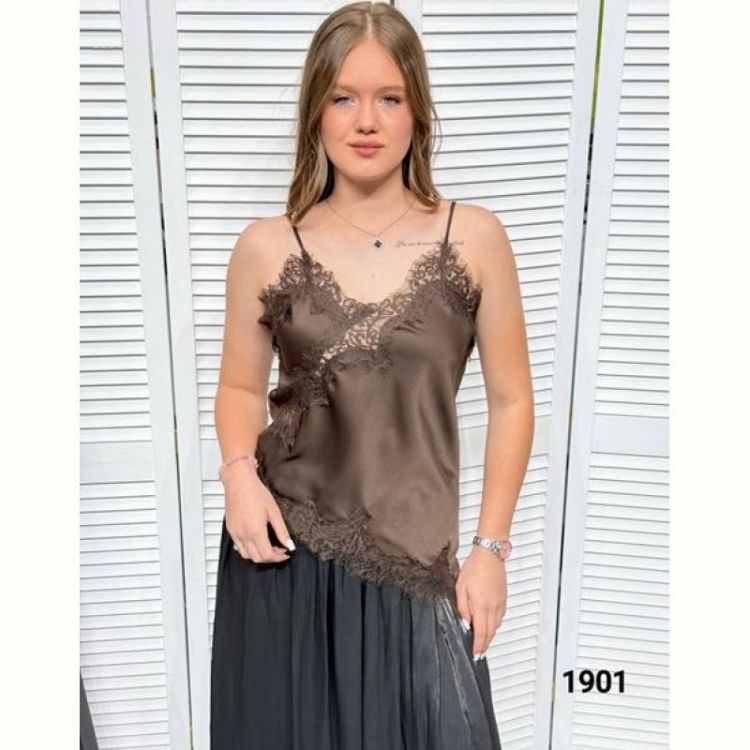 Купить Майка MMC clothes 1901 brown на obuv-plus.com.ua