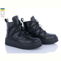 Купить Ботинки Mona Liza 704 чорний шк. на obuv-plus.com.ua