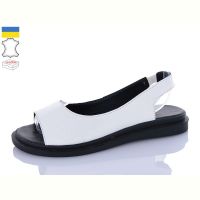 Купить Босоножки Sali 511 білий чор-п. на obuv-plus.com.ua
