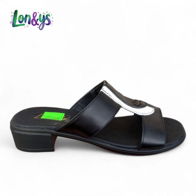 Купить Шлепанцы DvaShoes Bad-33 black на obuv-plus.com.ua