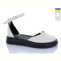 Купить Туфли Sali 2222 бежевий чор-п. на obuv-plus.com.ua