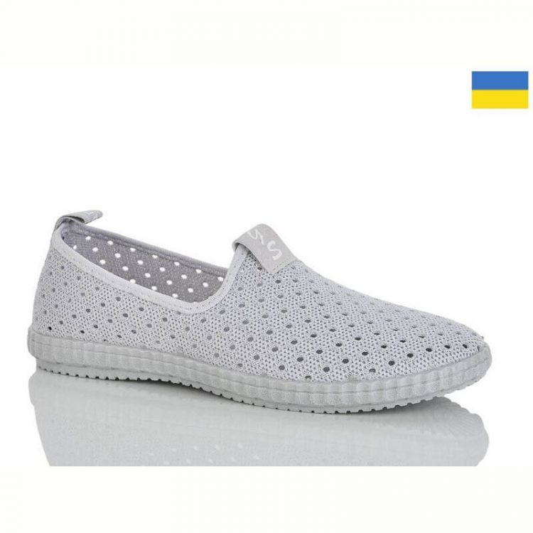 Купить Слипоны Demur 6526 сірий на obuv-plus.com.ua