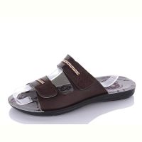 Купить Шлепанцы Oskar T6055Ш brown на obuv-plus.com.ua
