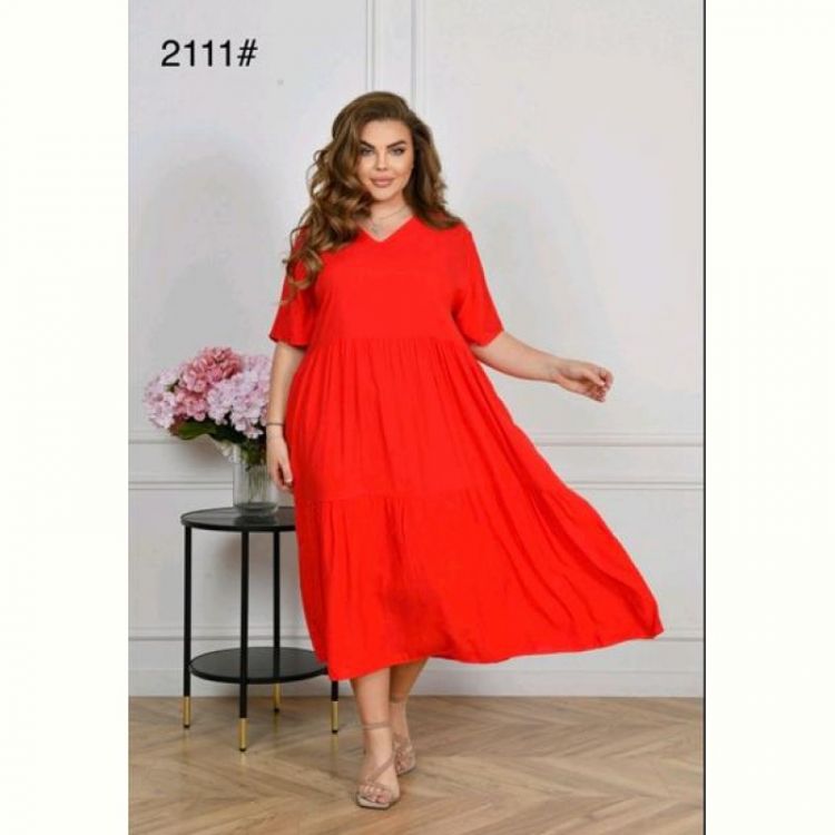 Купить Платье Romeo life 2111 red на obuv-plus.com.ua