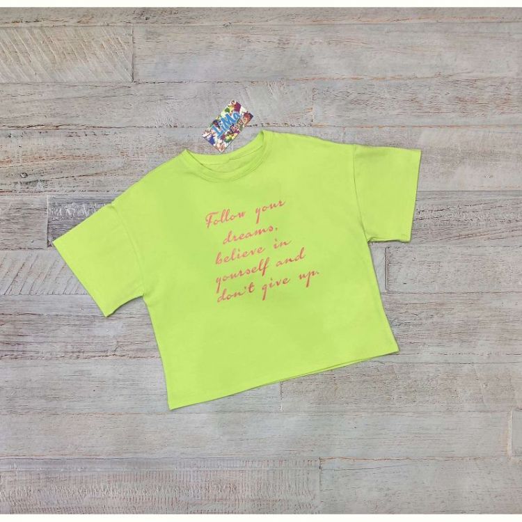 Купить Футболка LiMa kids 2124 green на obuv-plus.com.ua