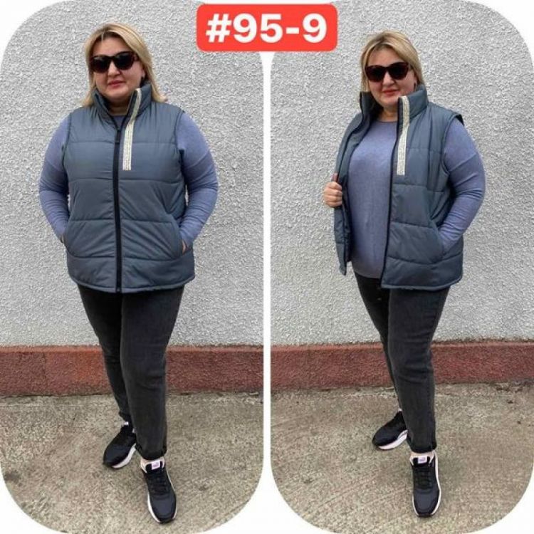 Купить Жилетка Romeo life 95-9 grey на obuv-plus.com.ua