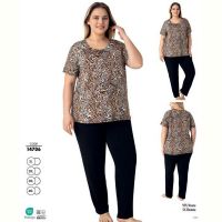 Купить Пижама Cotpark 14706 beige-black на obuv-plus.com.ua