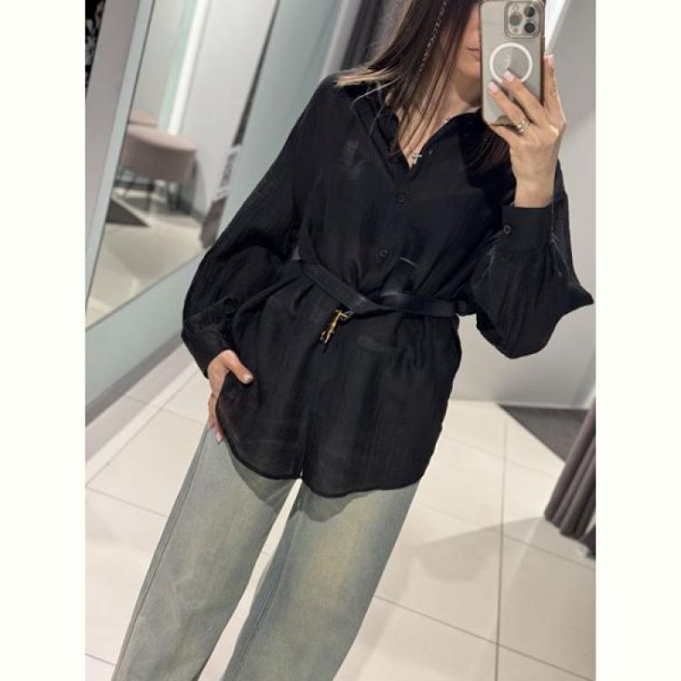 Купить Рубашка Comod 2401 black на obuv-plus.com.ua