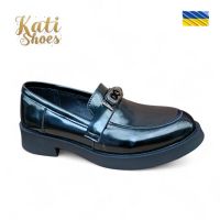 Купить Туфли DvaShoes VK-03 л.черн на obuv-plus.com.ua