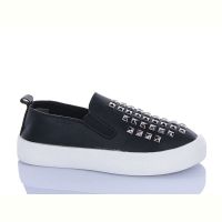 Купить Слипоны Super Gear 01-728 black на obuv-plus.com.ua