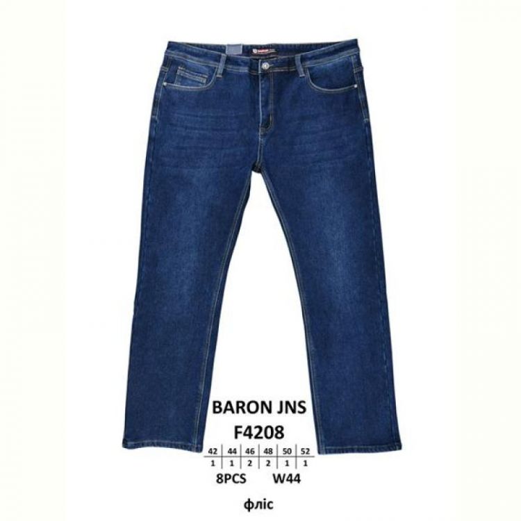 Купить Джинсы Baron Jeans F4208 blue на obuv-plus.com.ua